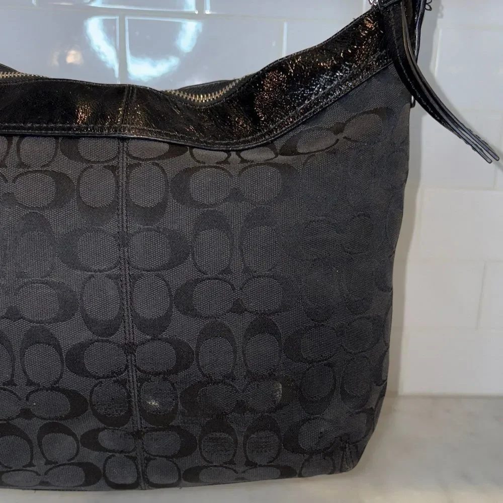 Coach Bag Purse Handbag Y2K Vintage Signature Ashley Hobo Crossbody Shoulder Bag - Picture 7 of 16